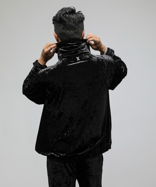 VANQUISH（ヴァンキッシュ） コート ジャケット VA embroidery ベロア 