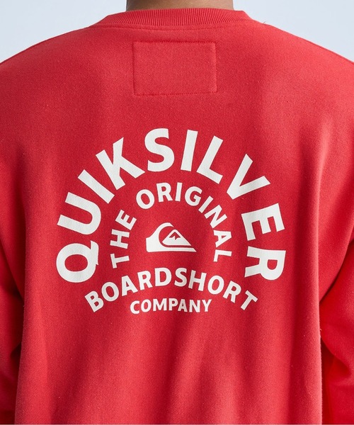 「Quiksilver」 スウェットカットソー MEDIUM ブラック メンズ_画像9