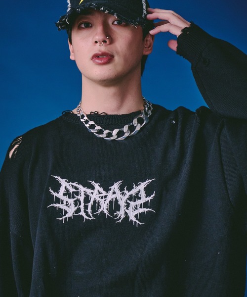 GALFY（ガルフィー） セーター ニット 「GALFY」バチバチピアスニット