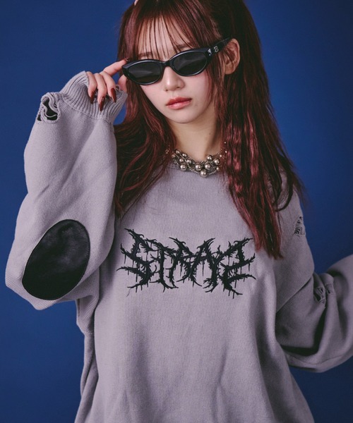 GALFY（ガルフィー） セーター ニット 「GALFY」バチバチピアスニット