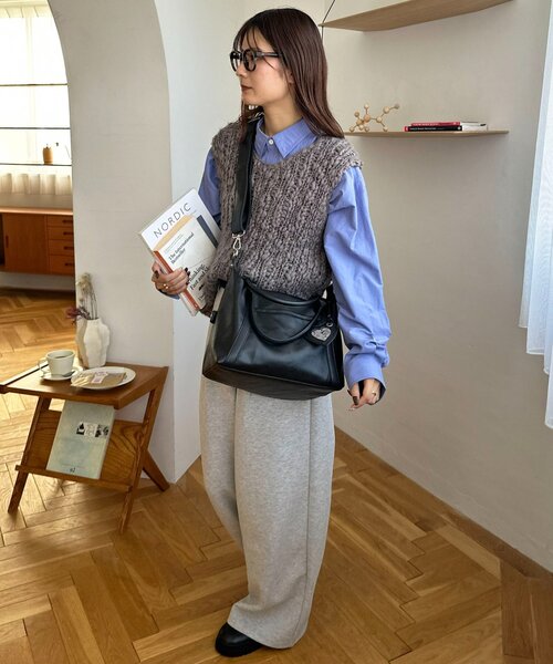 Discoat（ディスコート） ボストンバッグ ミラーチャーム付ソフト