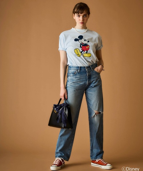 THE SHINZONE（ザ シンゾーン） 半袖Tシャツ「Disneyコラボ」 FREE