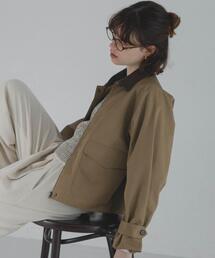 Sonny Label 異素材ショートジャケット ホワイト系 URBAN RESEARCH Sonny Label コート アウター 異素材衿ショート