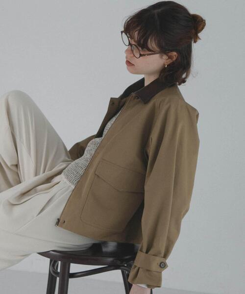 URBAN RESEARCH Sonny Label コート アウター 異素材衿ショート