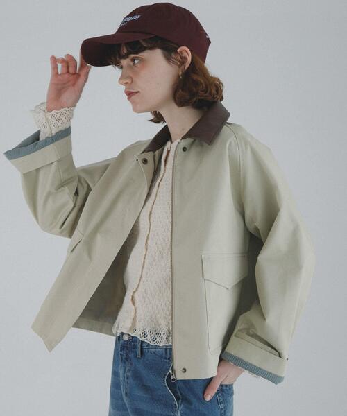 URBAN RESEARCH Sonny Label コート アウター 異素材衿ショート