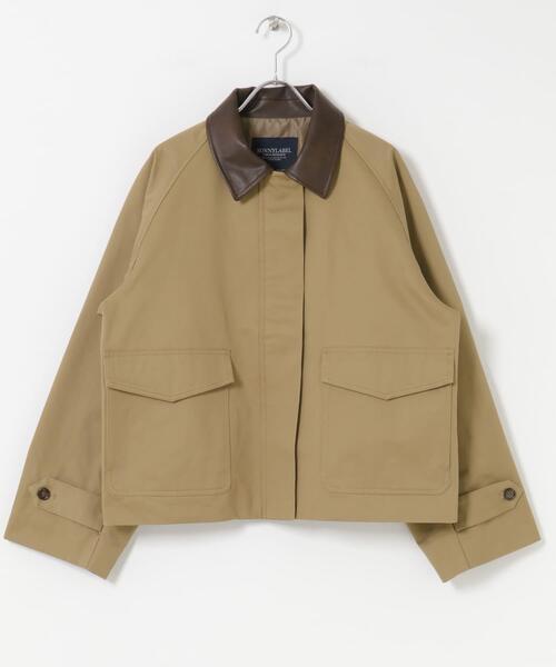 URBAN RESEARCH Sonny Label コート アウター 異素材衿ショート
