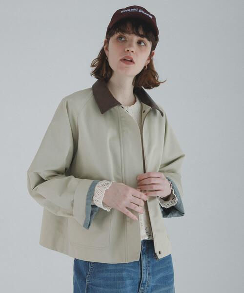URBAN RESEARCH Sonny Label コート アウター 異素材衿ショート