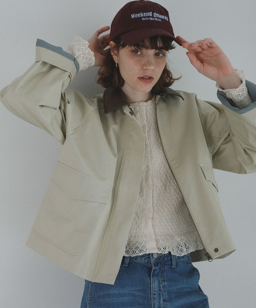 URBAN RESEARCH Sonny Label コート アウター 異素材衿ショート