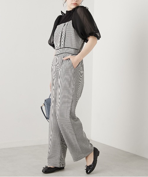 「OLIVE des OLIVE」 オーバーオール FREE ライトブラウン レディース_画像3