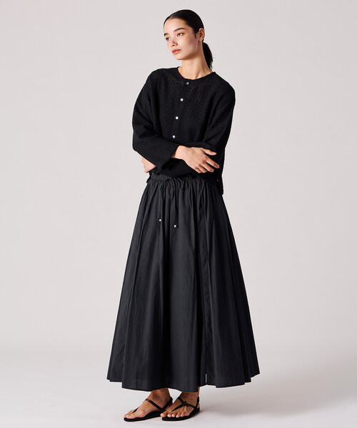 Bshop ロング スカート INDIA INDUSTRY | コットンポプリン ギャザー