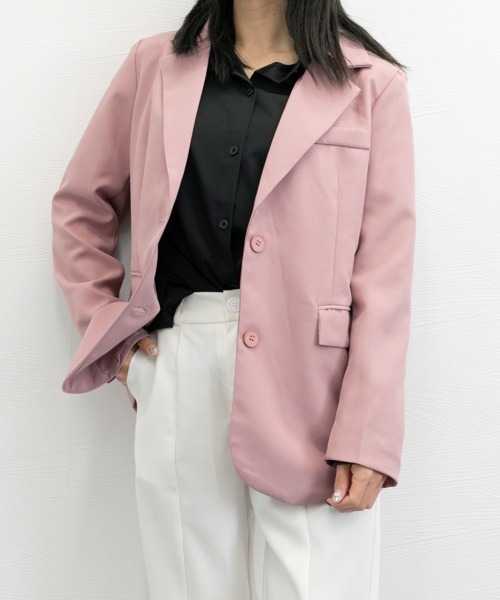 「Miniministore」 テーラードジャケット M ベージュ レディース_画像6