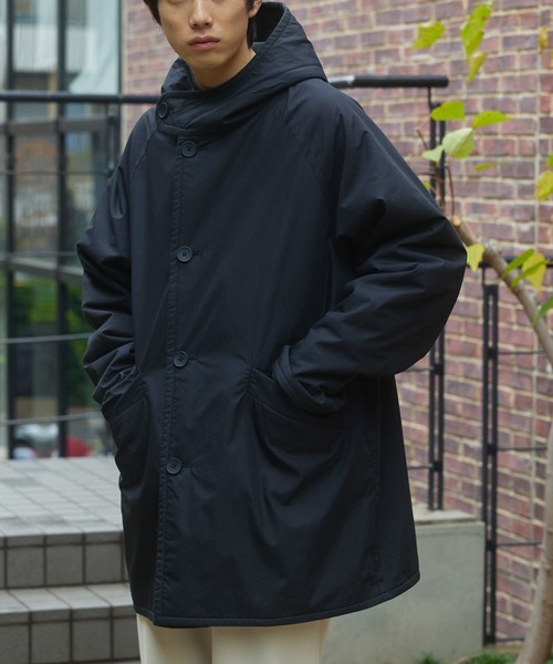 「FORK&SPOON」 コート 5 ブラック メンズ_画像3
