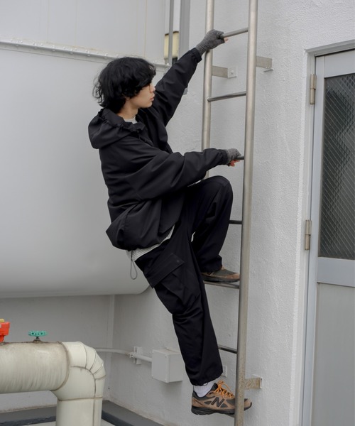 「BROKEN BASE」 ブルゾン MEDIUM ブラック メンズ_画像6