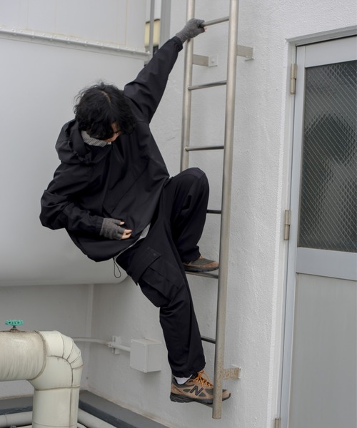 「BROKEN BASE」 ブルゾン MEDIUM ブラック メンズ_画像7