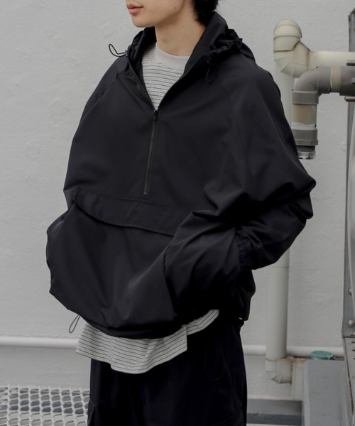 「BROKEN BASE」 ブルゾン MEDIUM ブラック メンズ_画像8