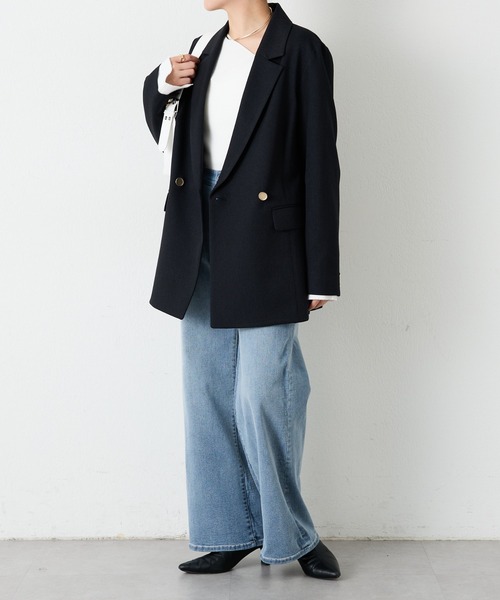 【新品】COLLAGE GALLARDAGALANTE ダブルブレストジャケット COLLAGE GALLARDAGALANTE（コラージュガリャルダガランテ）の「ダブル