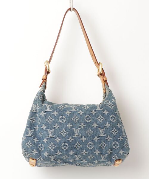 「LOUIS VUITTON」 ルイヴィトンモノグラムデニム バギーPM ハンドバッグ（M95049） - ブルー レディース_画像2