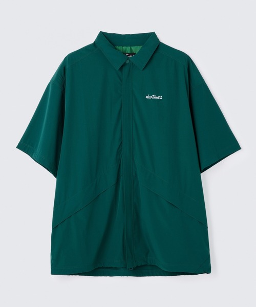 【D.GREEN】WILD THINGS / DENALI S/S SHIRT WILD THINGS（ワイルドシングス） シャツ エラスティックナイロン