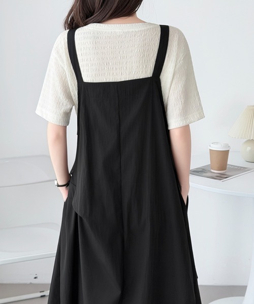 【極美品】 M.&KYOKO エムアンドキョウコ ロングチュニック　ワンピース エムアンドキョウコ（ワンピース、チュニック） | ファッション の
