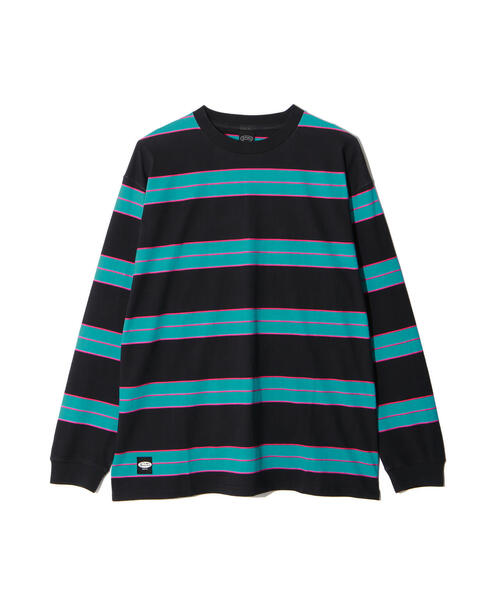 「MANASTASH」 長袖Tシャツ M ネイビー メンズ_画像2