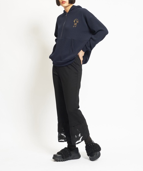 「gomme」 パンツ MEDIUM ブラック レディース_画像6