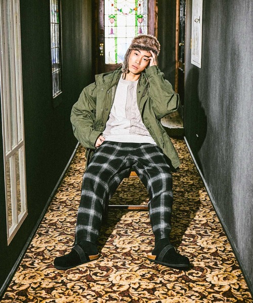 「niko and...」 スラックス MEDIUM ベージュ メンズ_画像3