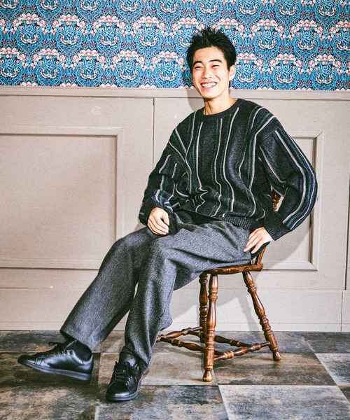 「niko and...」 スラックス MEDIUM ベージュ メンズ_画像5