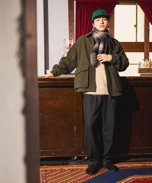 「niko and...」 スラックス MEDIUM ベージュ メンズ_画像7