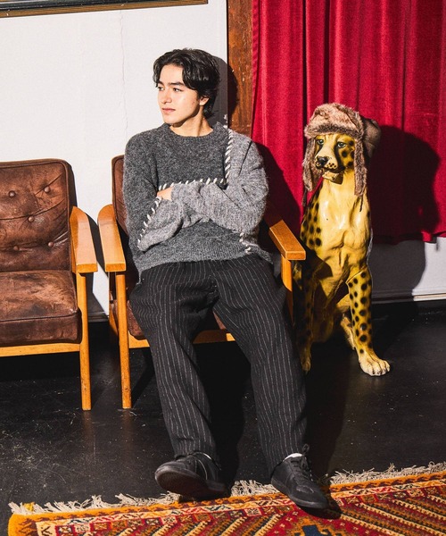 「niko and...」 スラックス MEDIUM ベージュ メンズ_画像8