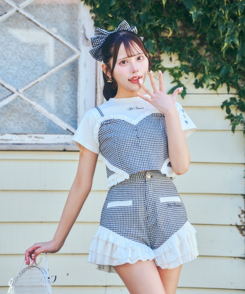 ReAmour ハートフリルビスチェ レディース : ZOZOTOWN Yahoo!店 - 通販