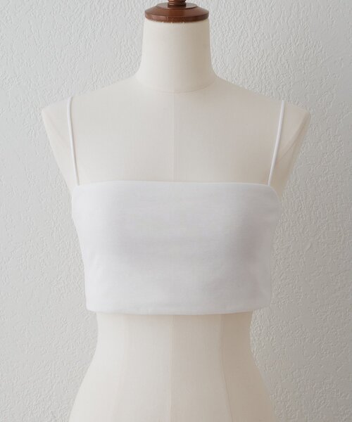 未使用 OMMO GATHER POCKET BARE TOP ベアトップ Whim Gazette（ウィム ガゼット） チューブトップ ベアトップ