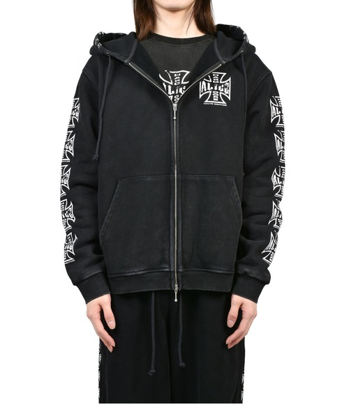 Midnight Studios パーカー　ALICE HOLLYWOOD CO-TOUR LAYERED SWEATSHIRT（パーカー）｜ALICE HOLLYWOOD（アリス