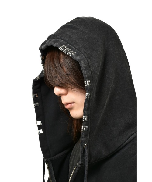 ALICE HOLLYWOOD パーカー NUBIAN x ALICE MOTO COUTURE HOODIE