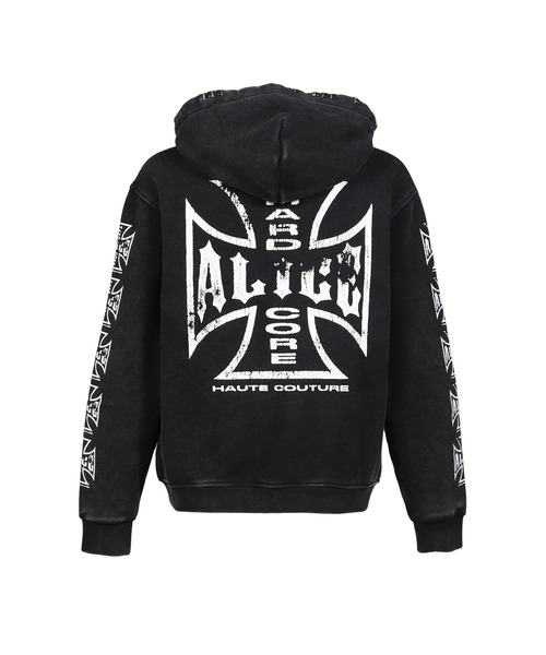ALICE HOLLYWOOD パーカー NUBIAN x ALICE MOTO COUTURE HOODIE
