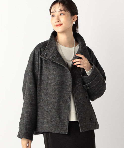 「COMME CA ISM」 ジャケット MEDIUM グレー レディース