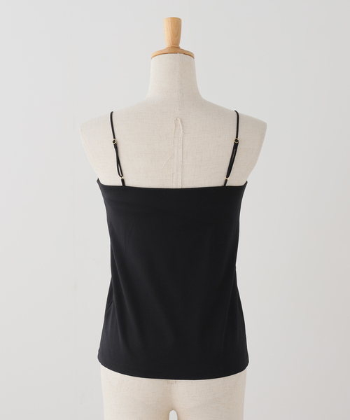 美品　イエナ　キャミソール IENA（イエナ） カップ付き キャミソール 「接触冷感/UVカット