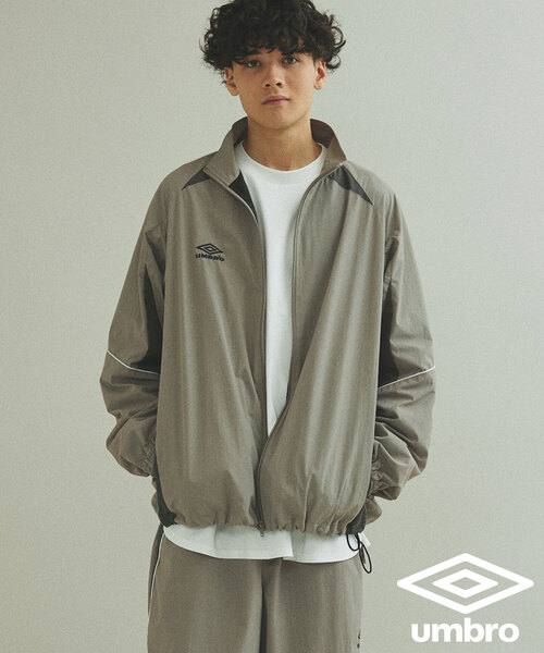 umbro（アンブロ） ナイロンブルゾン LARGE ベージュ メンズ