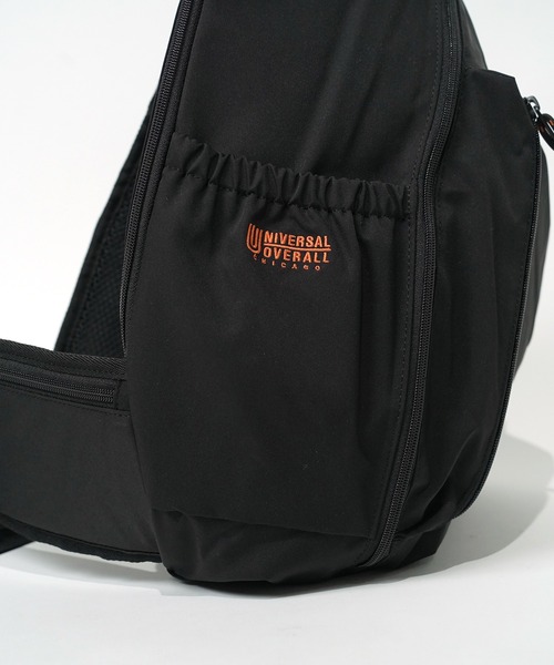 UNIVERSAL OVERALL ボディバッグ クロスショルダー ブラック ボディバッグ クロスワンショルダーバッグ UNIVERSAL OVERALL