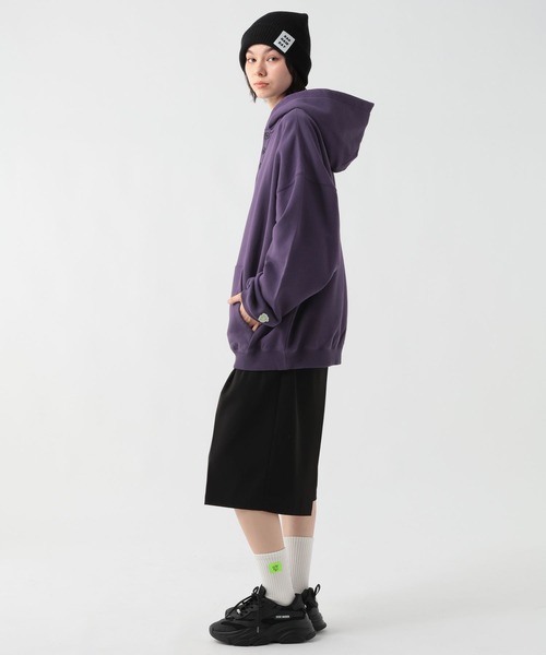 「GEORGE'S」 プルオーバーパーカー MEDIUM ボルドー メンズ_画像6