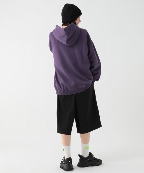 「GEORGE'S」 プルオーバーパーカー MEDIUM ボルドー メンズ_画像7
