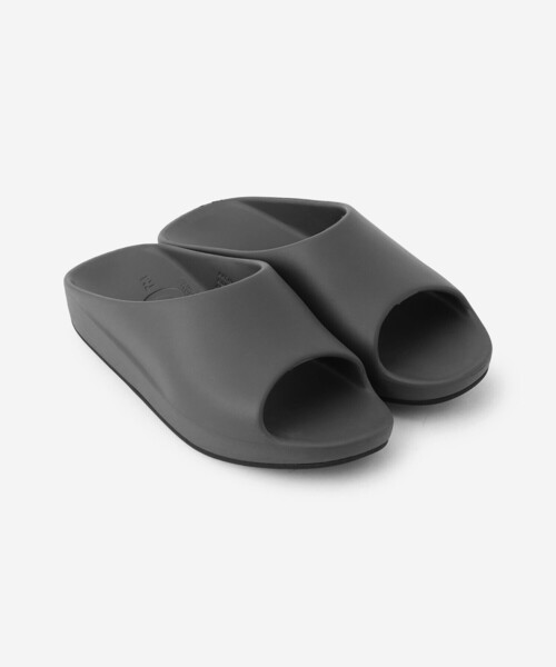 「Bshop」 フラットサンダル 24 オフホワイト レディース_画像4