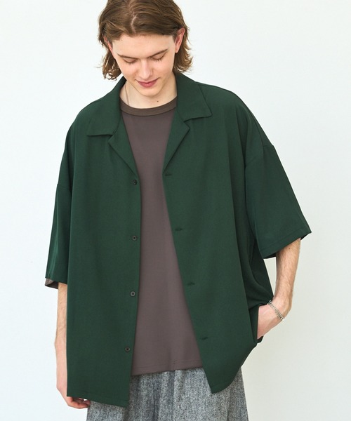 「EMMA CLOTHES」 半袖シャツ L ブルー メンズ_画像8