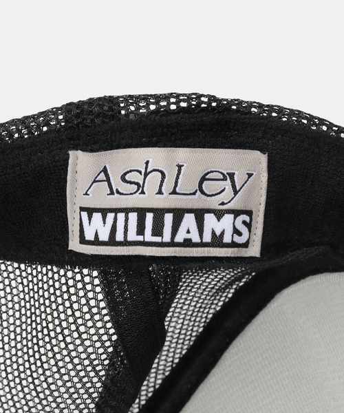 キャップ 帽子 「Ashley Williams」 BLACK EMBROIDERED TRUCKE