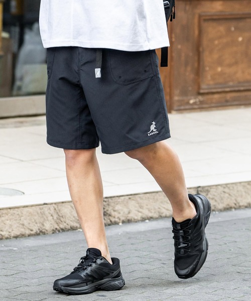 「KANGOL」 ハーフパンツ L グレー メンズ_画像3