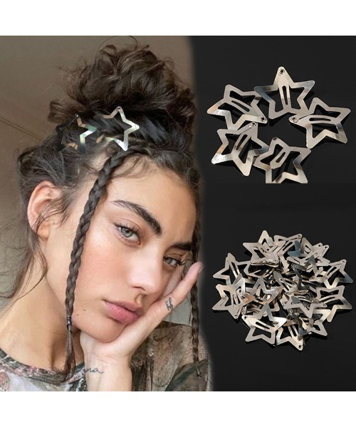 レシチア　今期新品未使用シルバー メタル ヘアピン Bling Leads ヘアピン 「Bls」「ZA」「Bling Leads」星 シルバー