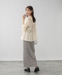 「GLOBAL WORK」 7分袖ブラウス M...の詳細画像2