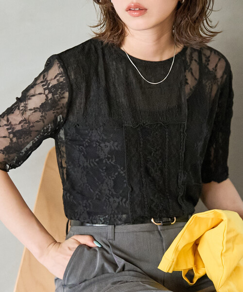 FREAK'S STORE（フリークスストア） tシャツ 半袖 限定展開 レース