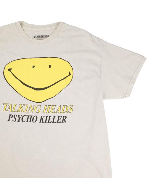 tシャツ 「GMerch/ジーマーチ」Talking Heads PSYCHO KILLER TAN MINERAL WASH T-SHIRTS 22TH056 メンズ レディース | ブランド登録なし | 03