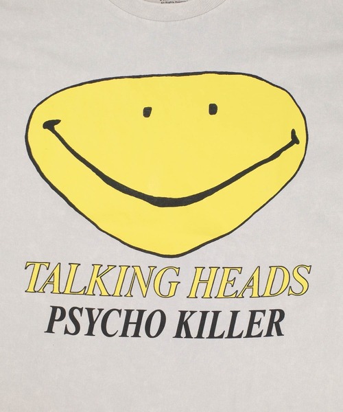 tシャツ 「GMerch/ジーマーチ」Talking Heads PSYCHO KILLER TAN MINERAL WASH T-SHIRTS 22TH056 メンズ レディース | ブランド登録なし | 05