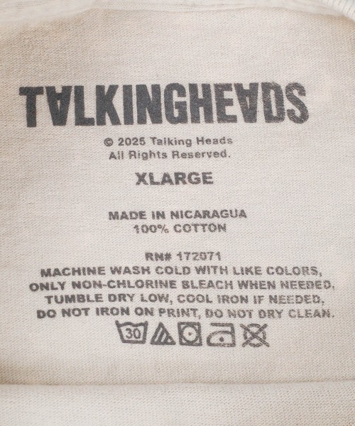 tシャツ 「GMerch/ジーマーチ」Talking Heads PSYCHO KILLER TAN MINERAL WASH T-SHIRTS 22TH056 メンズ レディース | ブランド登録なし | 06